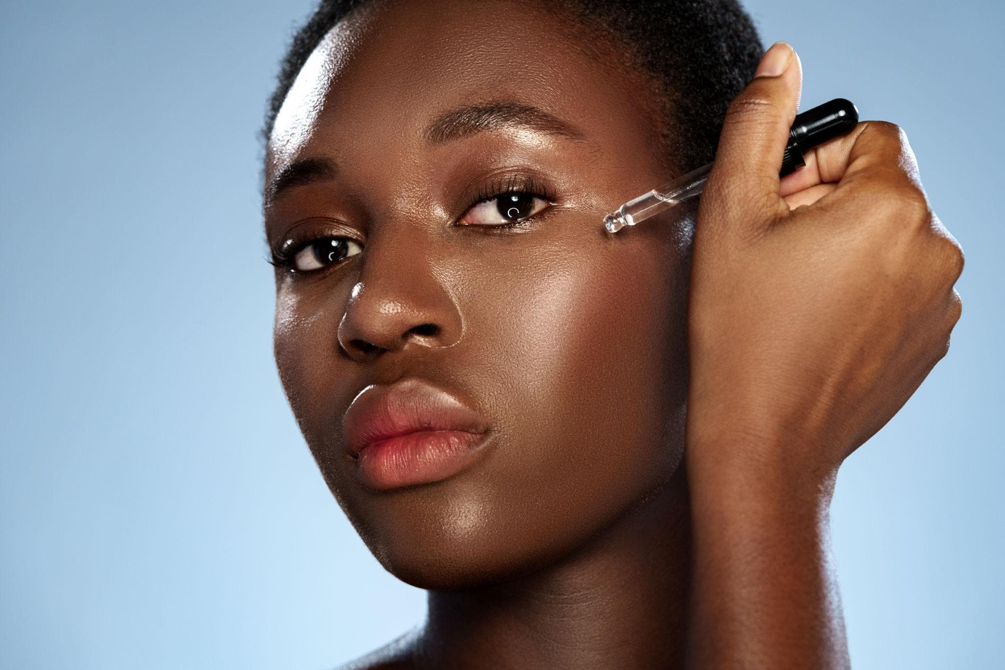 Community member with deep skin tone